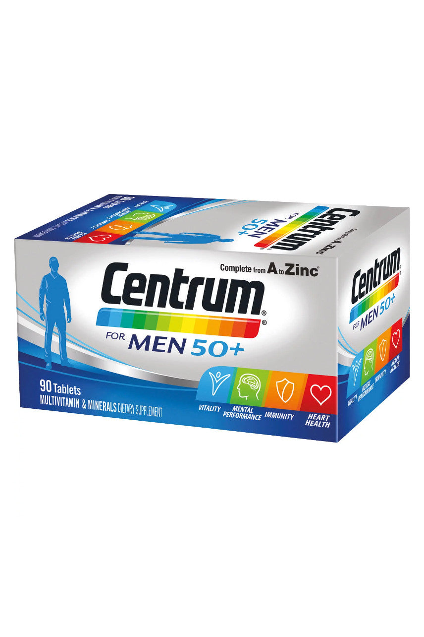 CENTRUM Men 50+ 90 Tablets - Life Pharmacy St Lukes