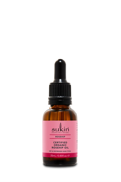 SUKIN Organic Rosehip Oil 25ml - Life Pharmacy St Lukes