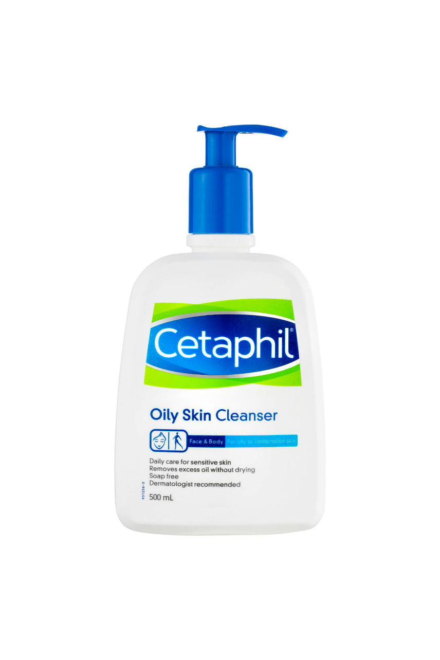 CETAPHIL Cleanser Oily Skin 500ml - Life Pharmacy St Lukes