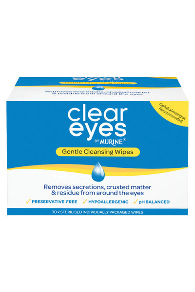 CLEAR EYES Cleansing Wipes 30pk - Life Pharmacy St Lukes