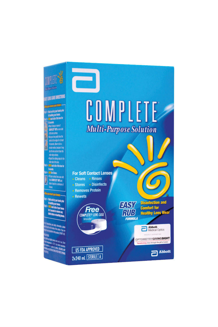 COMPLETE Multi-Purpose Easy-Rub Solution 2X240ml - Life Pharmacy St Lukes
