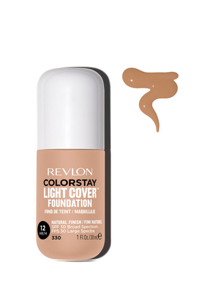 REVLON ColorStay Light Cover Foundation Natural Tan 330 30ml - Life Pharmacy St Lukes