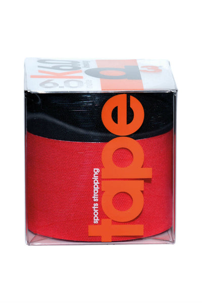 D3 KTape Red/Black 50+25mm x 6M 2pk - Life Pharmacy St Lukes