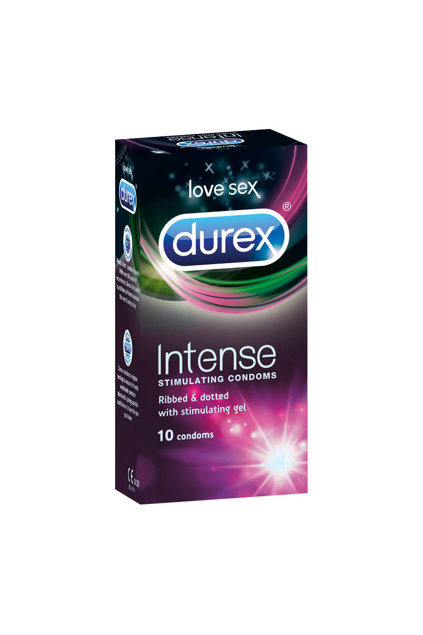 DUREX Intense Stimulating Condom 10pk - Life Pharmacy St Lukes