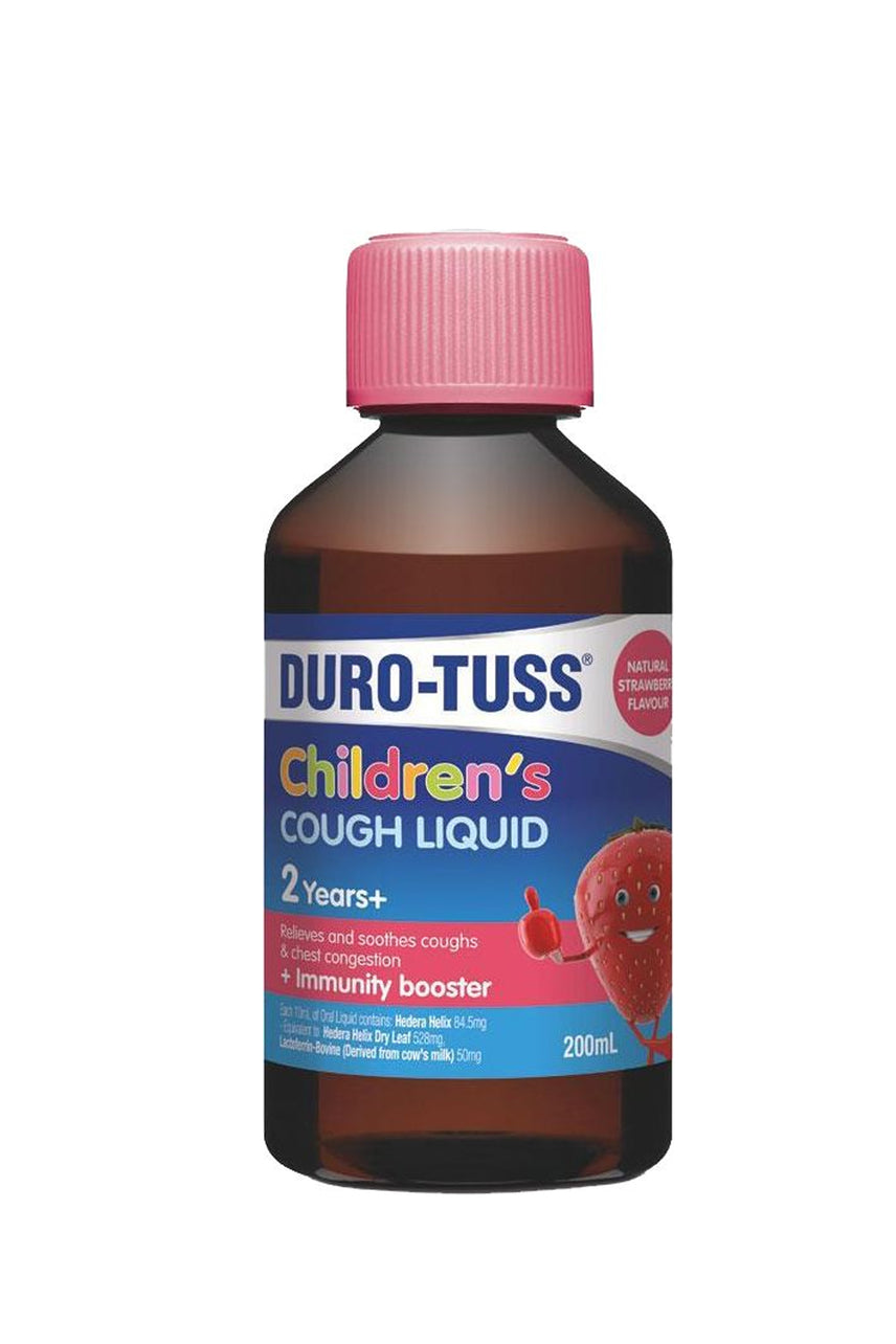 DURO-TUSS Child Ivy Leaf Strawberry 200ml - Life Pharmacy St Lukes