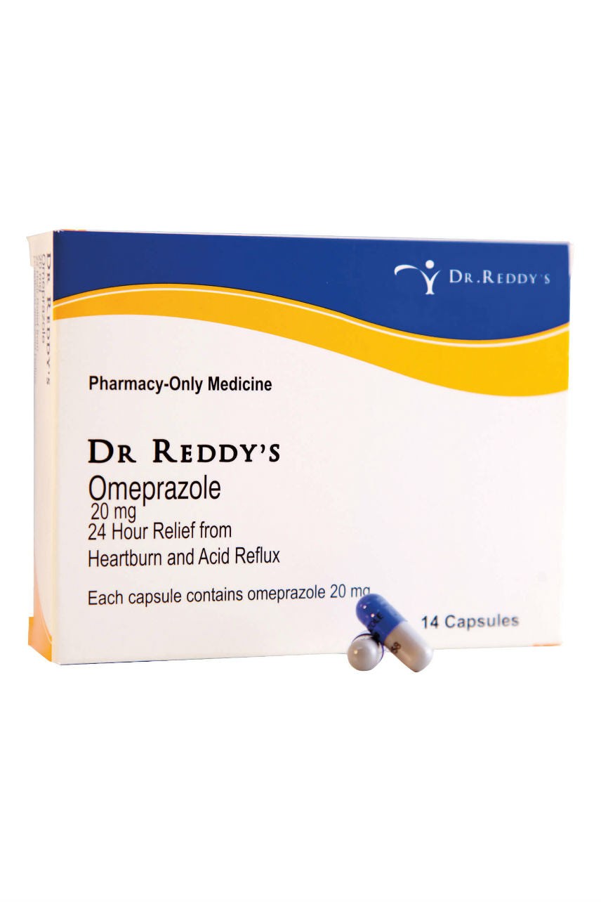 Dr Reddy Omeprazole 20mg 14 Caps - Life Pharmacy St Lukes
