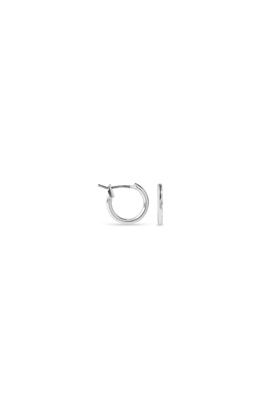 EarSense F493-2 12mm Silver Click Hoop - Life Pharmacy St Lukes