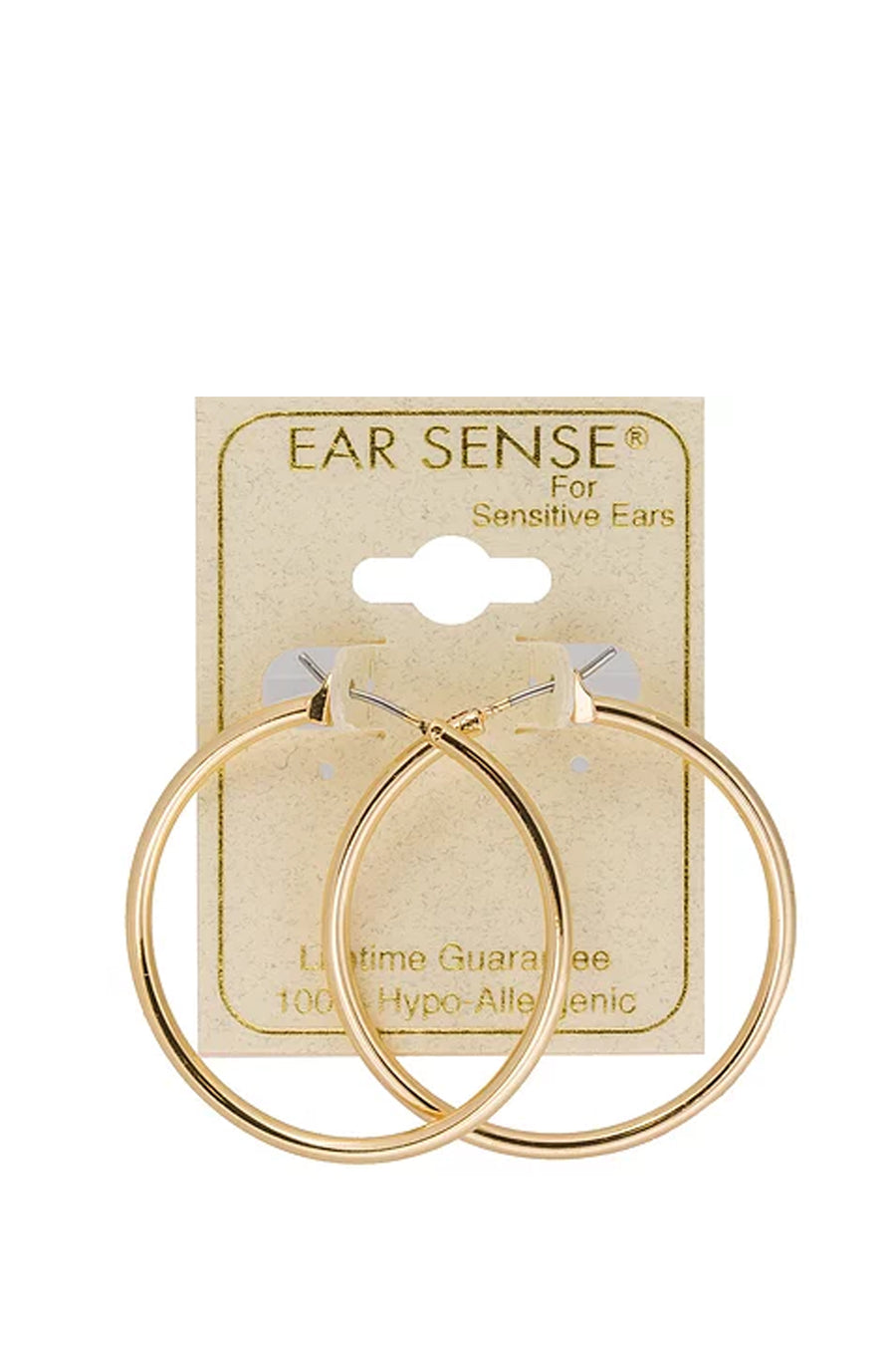 EarSense F494-3 35mm Gold Click Hoops - Life Pharmacy St Lukes