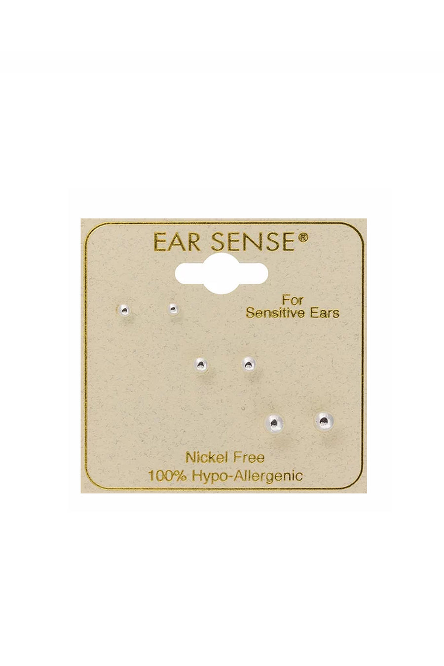 EarSense FC290 Silv Ball Stud Trio Studs - Life Pharmacy St Lukes