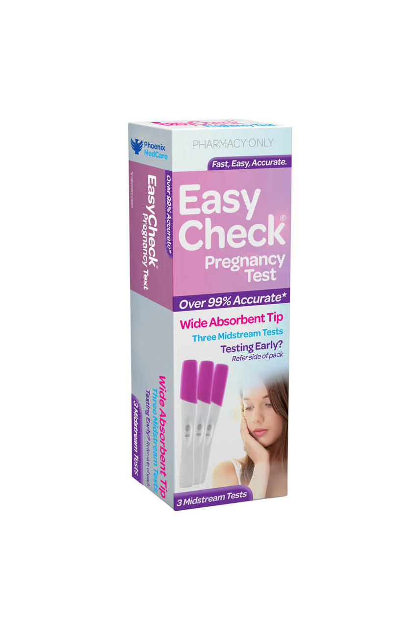 EASYCHECK Pregnancy Test 3Pk - Life Pharmacy St Lukes