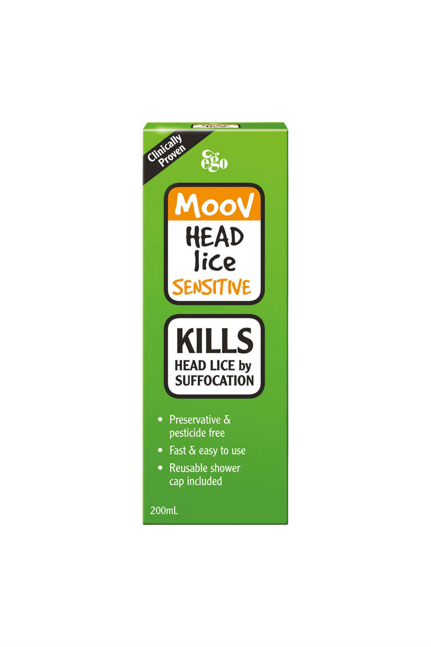 EGO MOOV Head Lice Sensitive 200ml - Life Pharmacy St Lukes