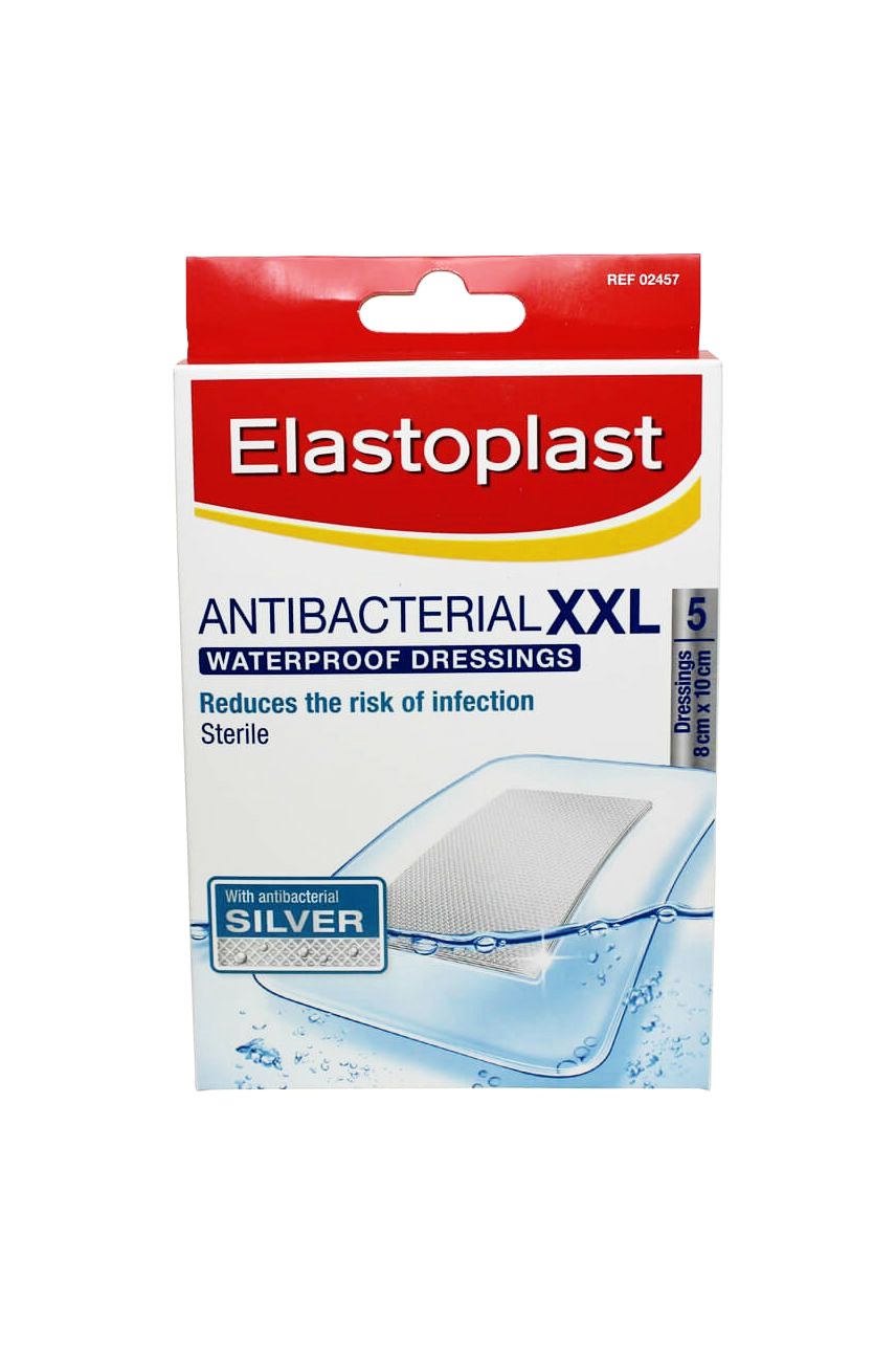 ELASTOPLAST Antibacterial Waterproof Dressings XXL 5 - Life Pharmacy St Lukes