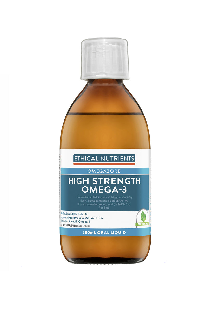 ETHICAL NUTRIENTS Hi-Strength Omega-3 Mint 280ml - Life Pharmacy St Lukes