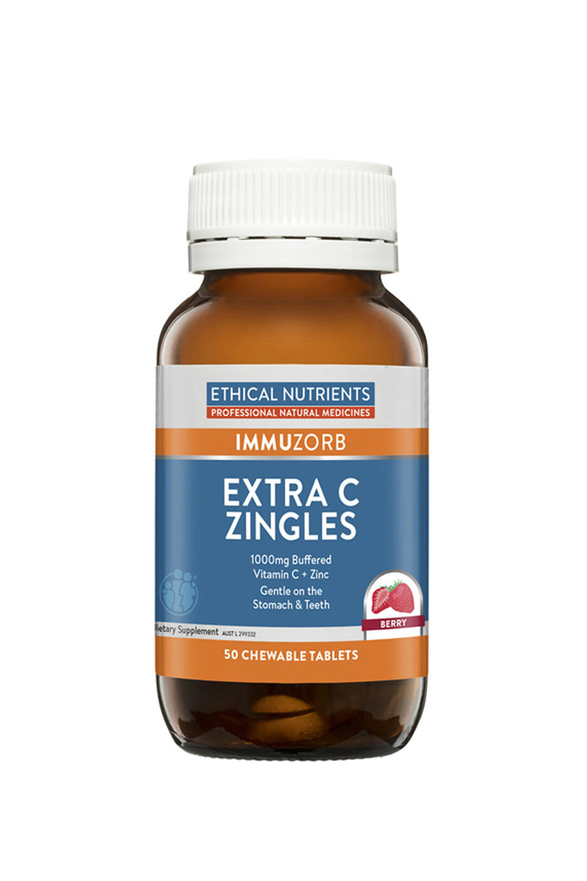 ETHICAL NUTRIENTS IMMUZORB Extra C Zingles Berry 50tabs - Life Pharmacy St Lukes