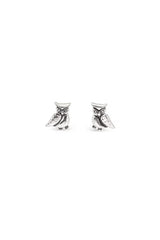 EarSense F2913 Silver Owl Stud Studs - Life Pharmacy St Lukes