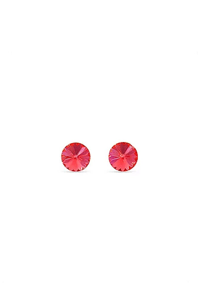 EarSense ES-C24 Padparadscha Rivoli Swarovski Crystal Stud - Life Pharmacy St Lukes