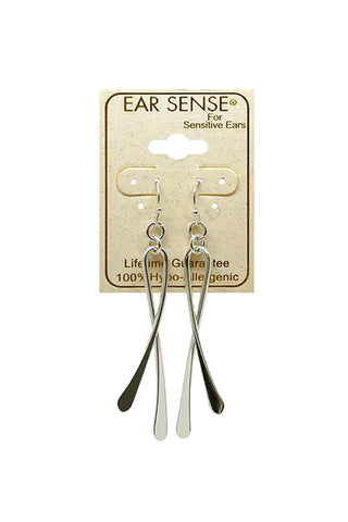 EarSense F290 Silver Crossover Drop on a French Hook - Life Pharmacy St Lukes