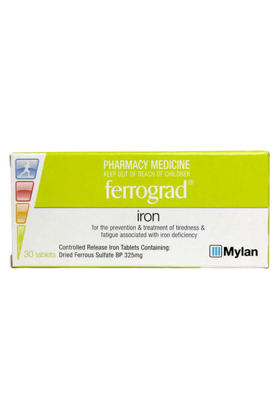 FERROGRAD 325mg TABS 30 - Life Pharmacy St Lukes