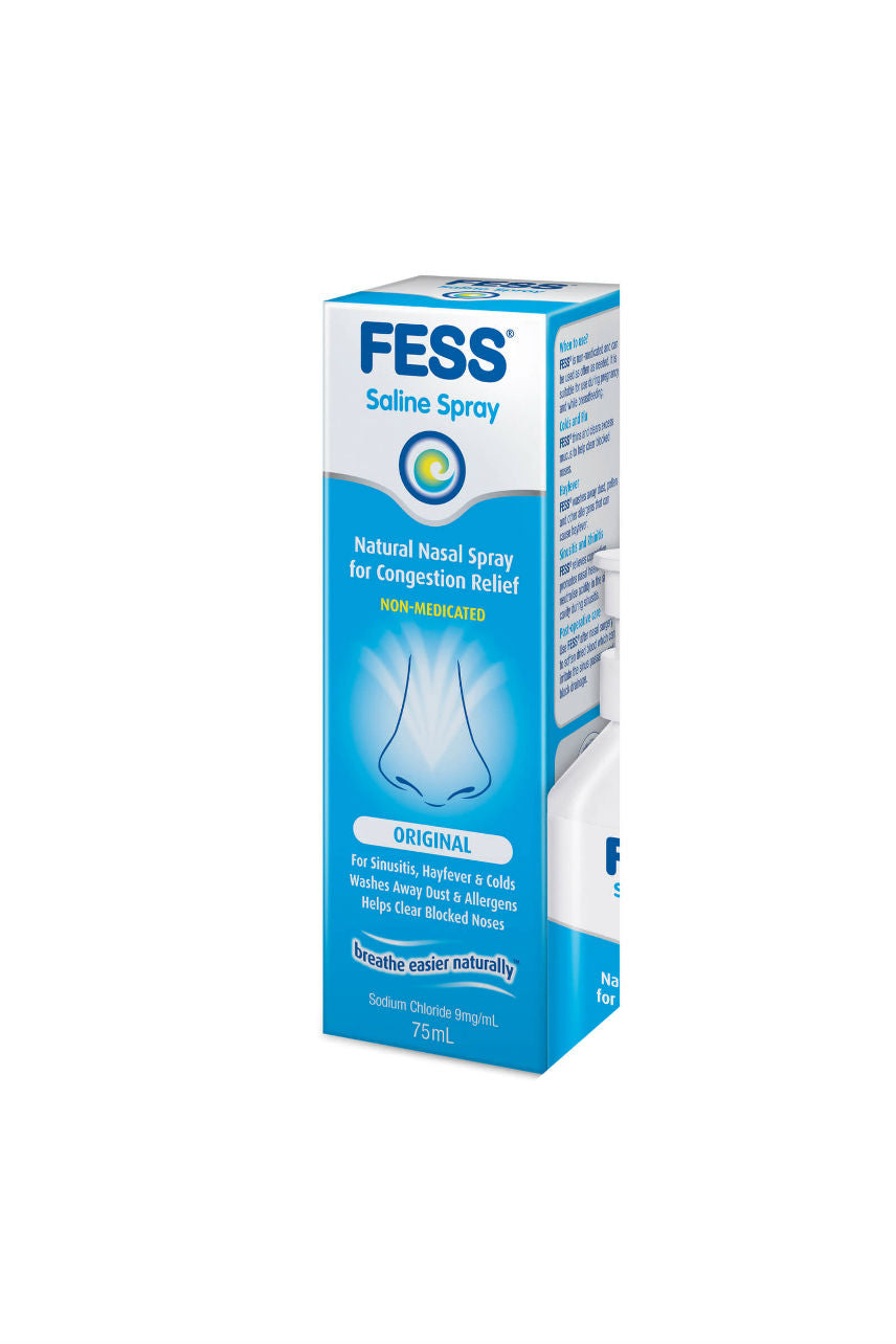 FESS Saline Nasal Spray 75ml - Life Pharmacy St Lukes