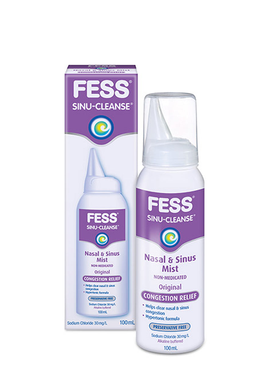 FESS Sinu-Cleanse Congestion Relief Hypertonic Mist 100ml - Life Pharmacy St Lukes
