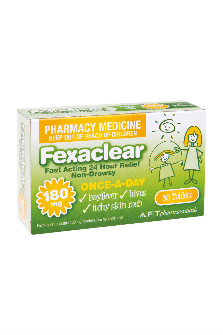 FEXACLEAR 180mg 30 Tabs - Life Pharmacy St Lukes