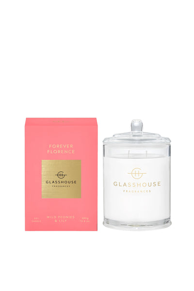 GLASSHOUSE FRAGRANCES Forever Florence Candle 380g - Life Pharmacy St Lukes