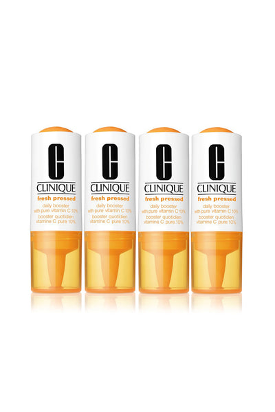 CLINIQUE Fresh Pressed Daily Booster with Pure Vitamin C   4 x 10ml - Life Pharmacy St Lukes