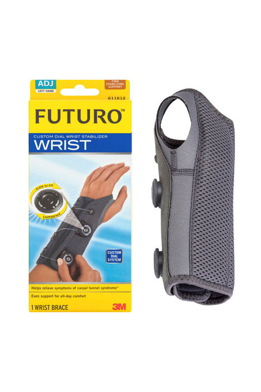 FUTURO Custom Dial Wrist Left Hand Adjustable - Life Pharmacy St Lukes