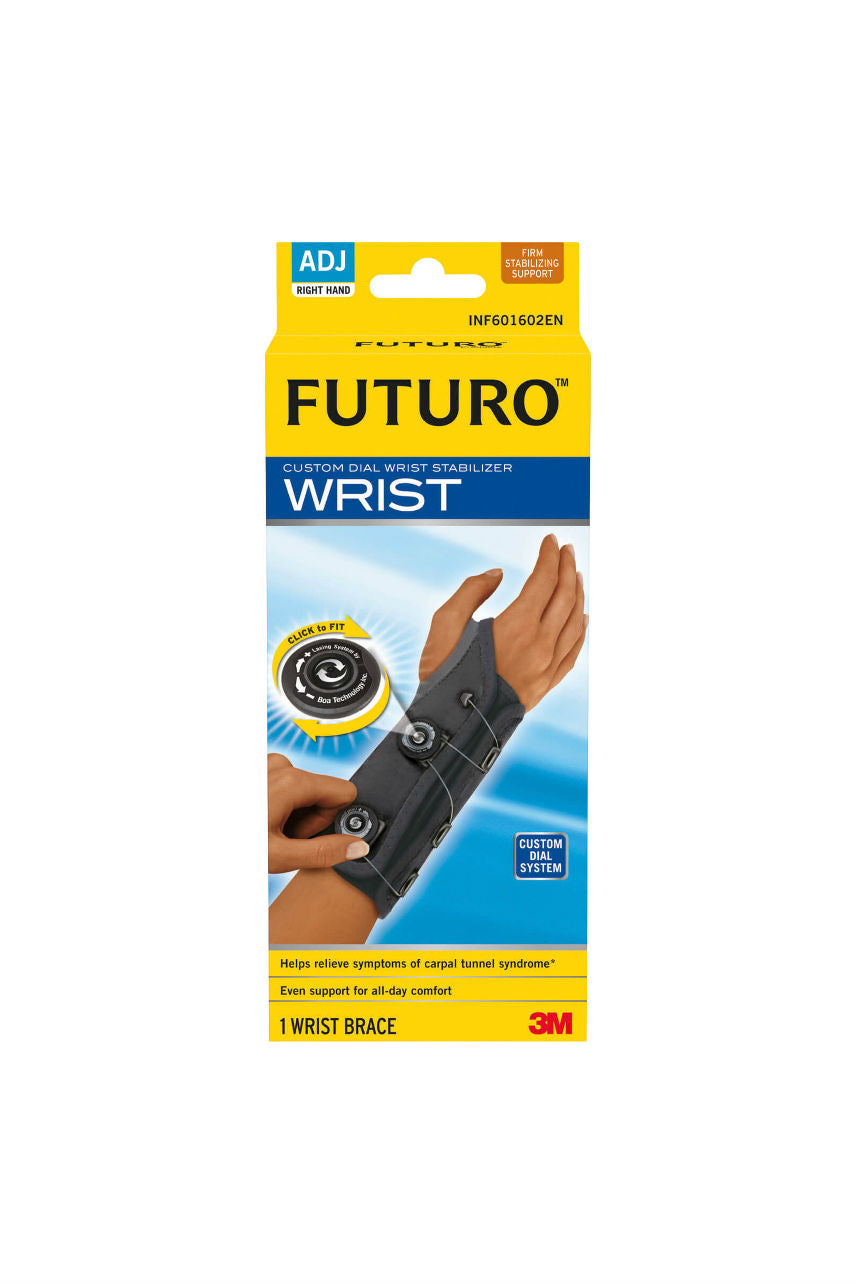 FUTURO Custom Dial Wrist Right Hand Adjustable - Life Pharmacy St Lukes