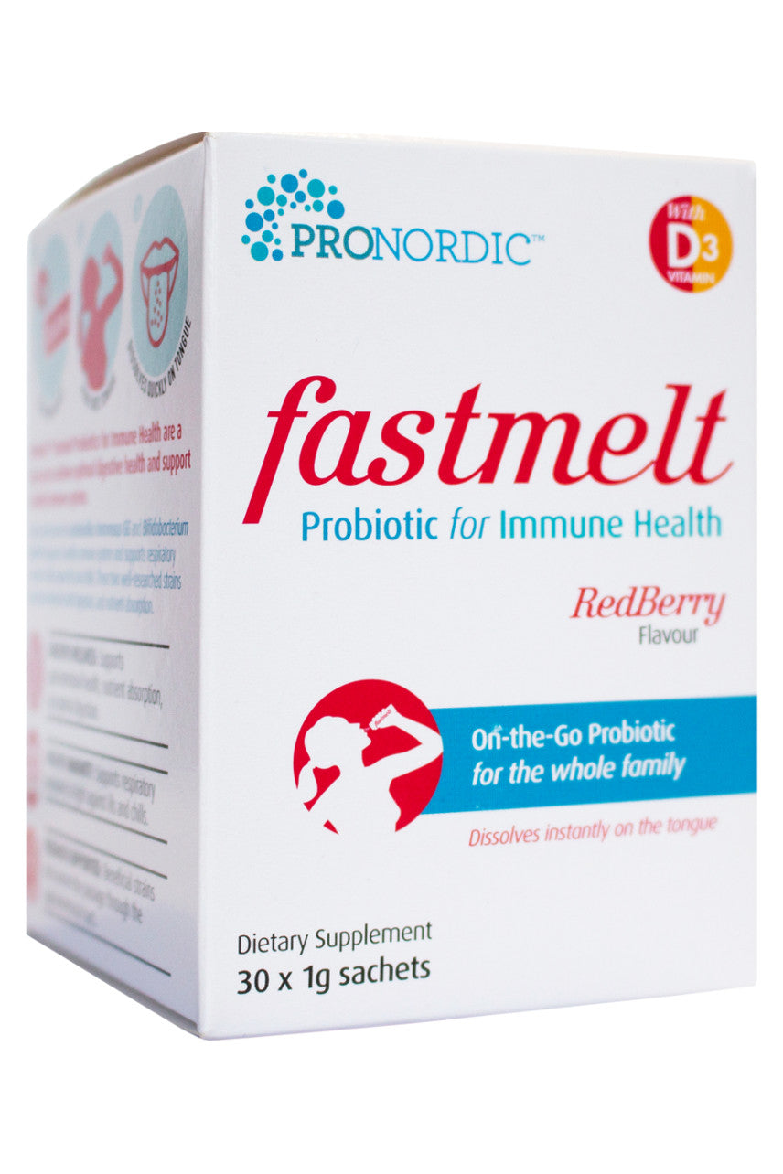 ProNordic Fastmelt Probiotic for Immune Health 30x1g sachets - Life Pharmacy St Lukes