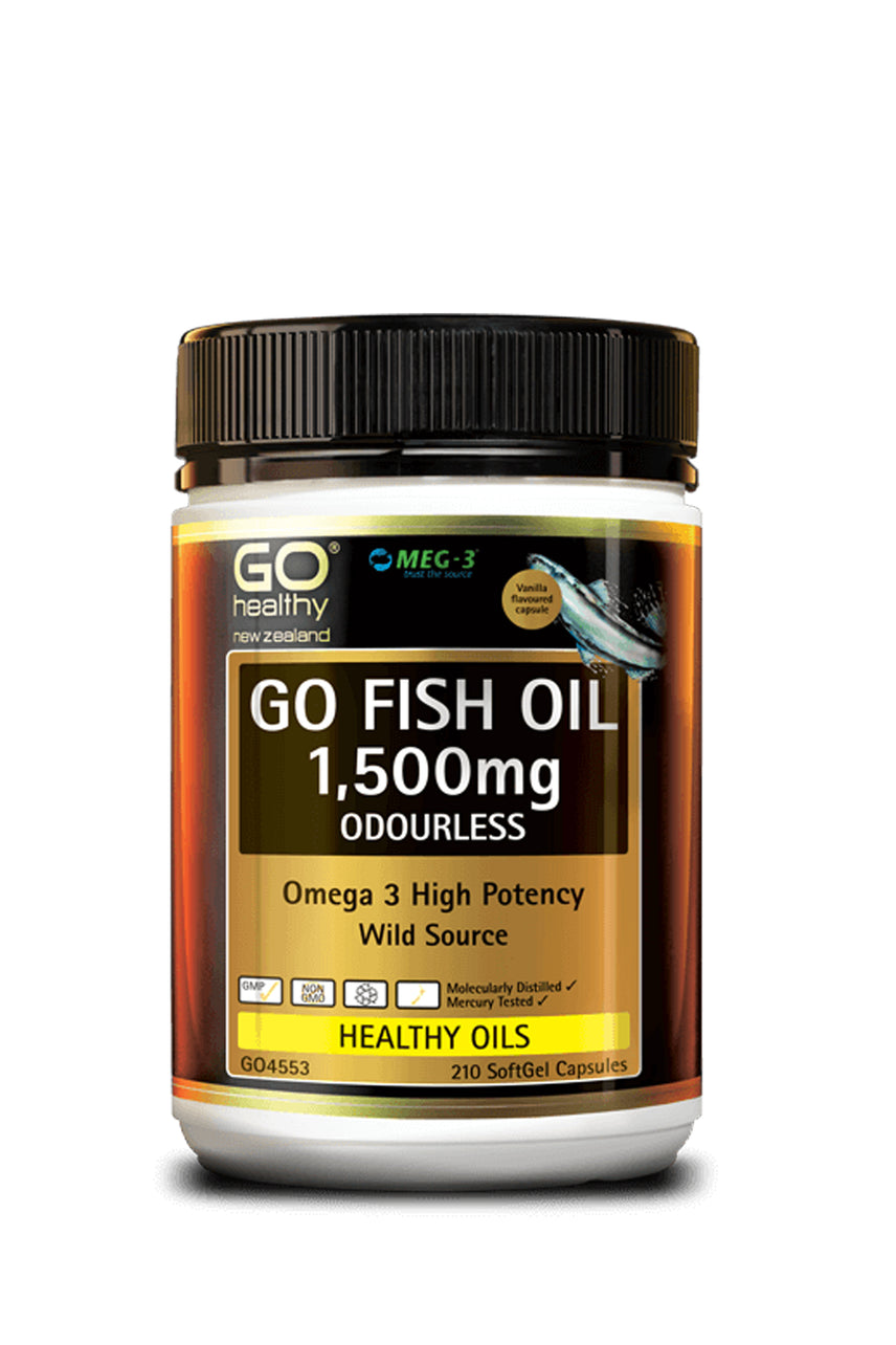GO HEALTHY Fish Oil 1500mg 175 Capsules - Life Pharmacy St Lukes