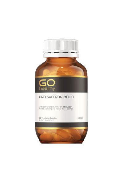 GO HEALTHY  PRO Saffron Mood 60 Capsules - Life Pharmacy St Lukes
