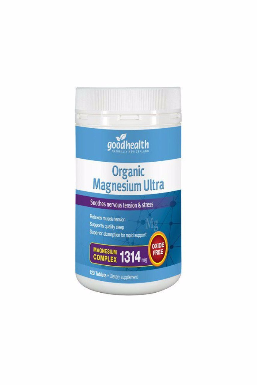GOOD HEALTH Organic Magnesium Ultra 120tab - Life Pharmacy St Lukes
