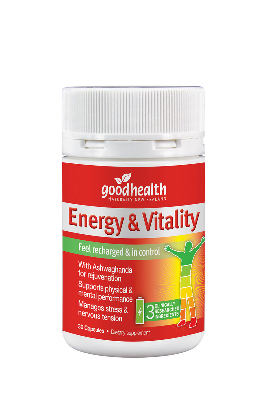 GOOD HEALTH Energy & Vitality Support 30 Capsules - Life Pharmacy St Lukes