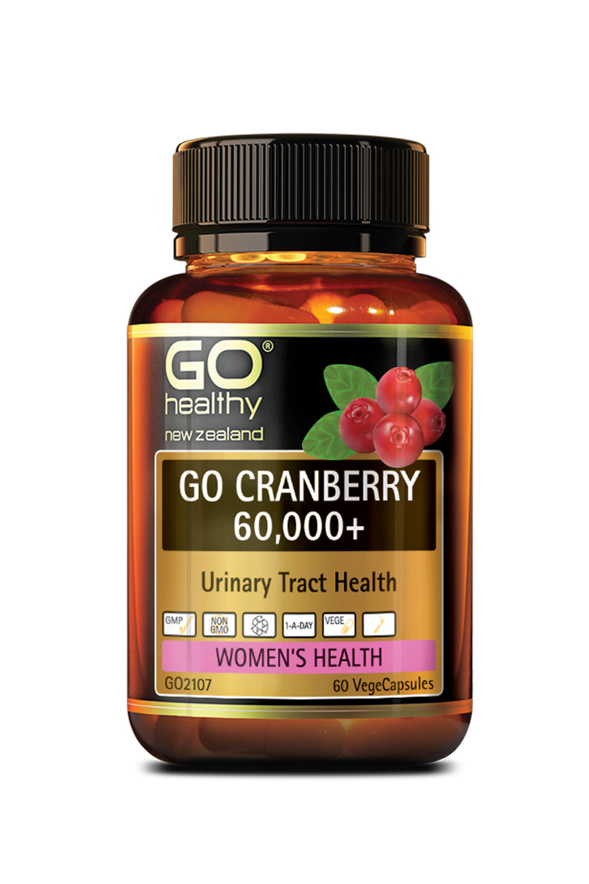 GO HEALTHY Cranberry 60000+ 30 Vege Capsules - Life Pharmacy St Lukes