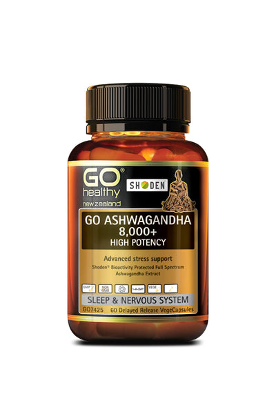 GO HEALTHY Ashwagandha 8000 60 Capsules - Life Pharmacy St Lukes