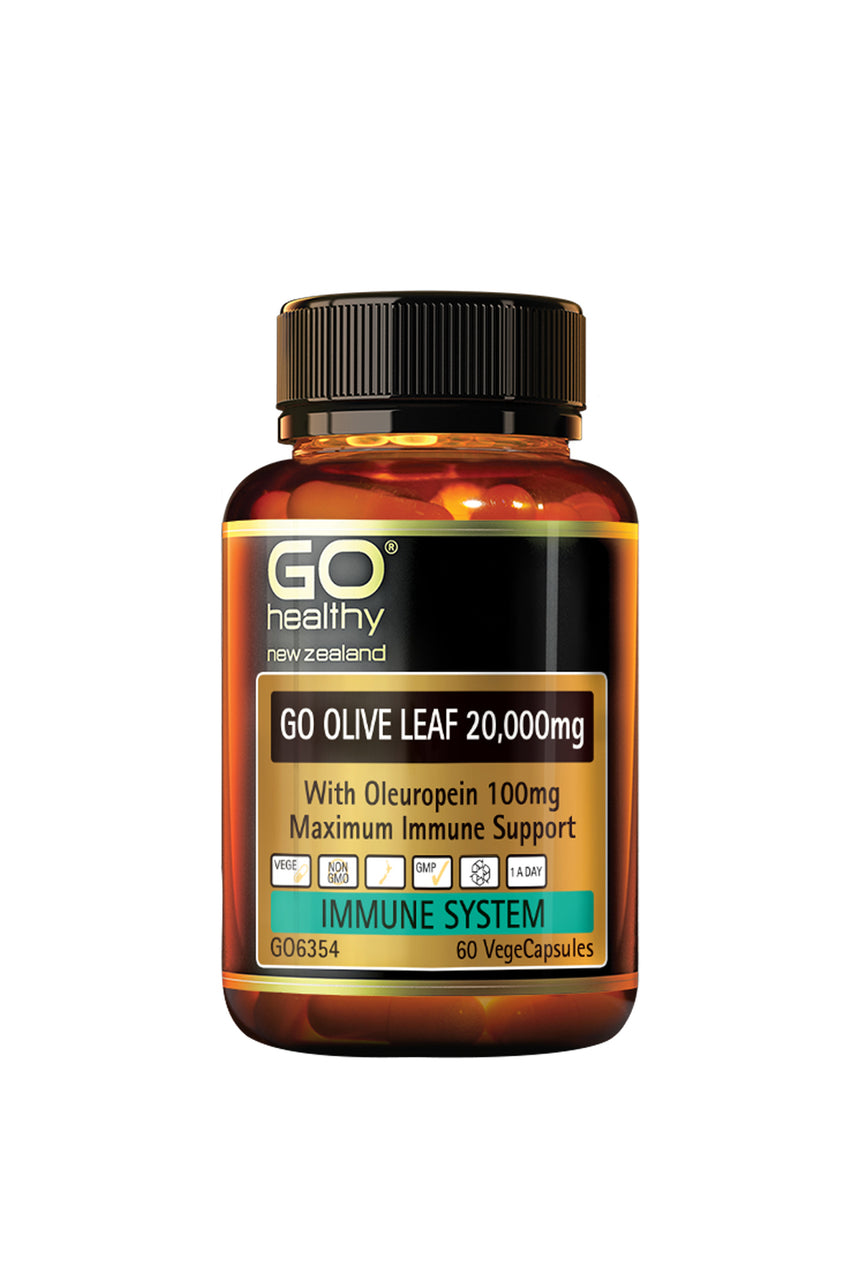 GO HEALTHY Olive Leaf 20000 mg 60 Capsules - Life Pharmacy St Lukes