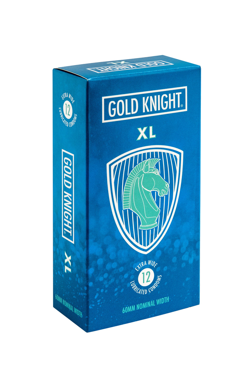 GOLD KNIGHT XL Condoms 12 Pack 60mm - Life Pharmacy St Lukes