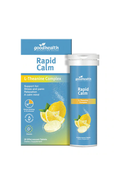 GOOD HEALTH Rapid Calm Effervescent 30 Tablets - Life Pharmacy St Lukes