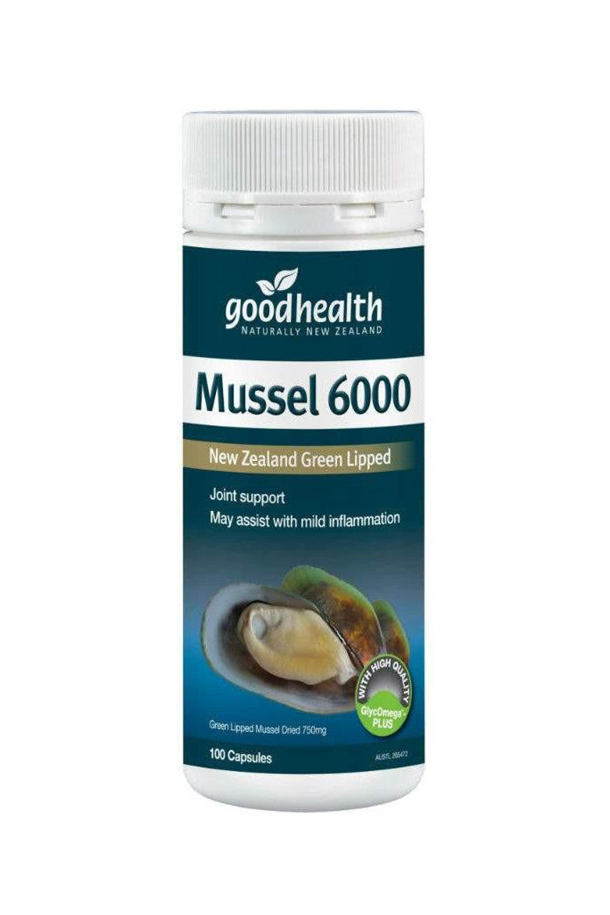 GOOD HEALTH Mussel 6000mg 100caps - Life Pharmacy St Lukes