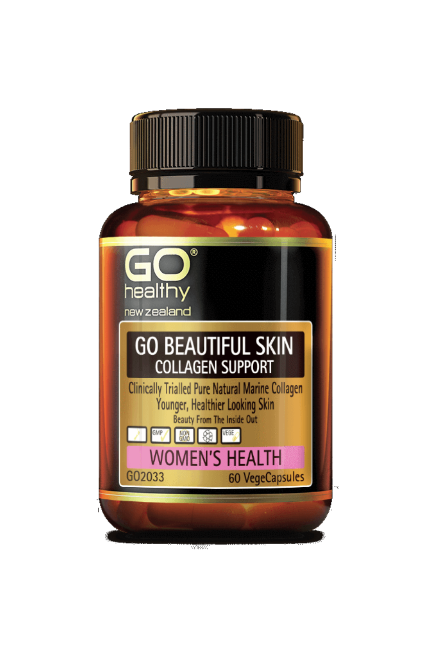 GO Healthy Beautiful Skin Collagen Support 60 Vege Capsules - Life Pharmacy St Lukes