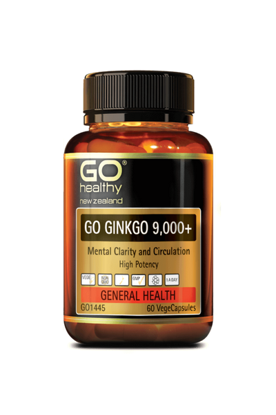 GO Healthy Ginkgo 9000+ 60 Vege Capsules - Life Pharmacy St Lukes