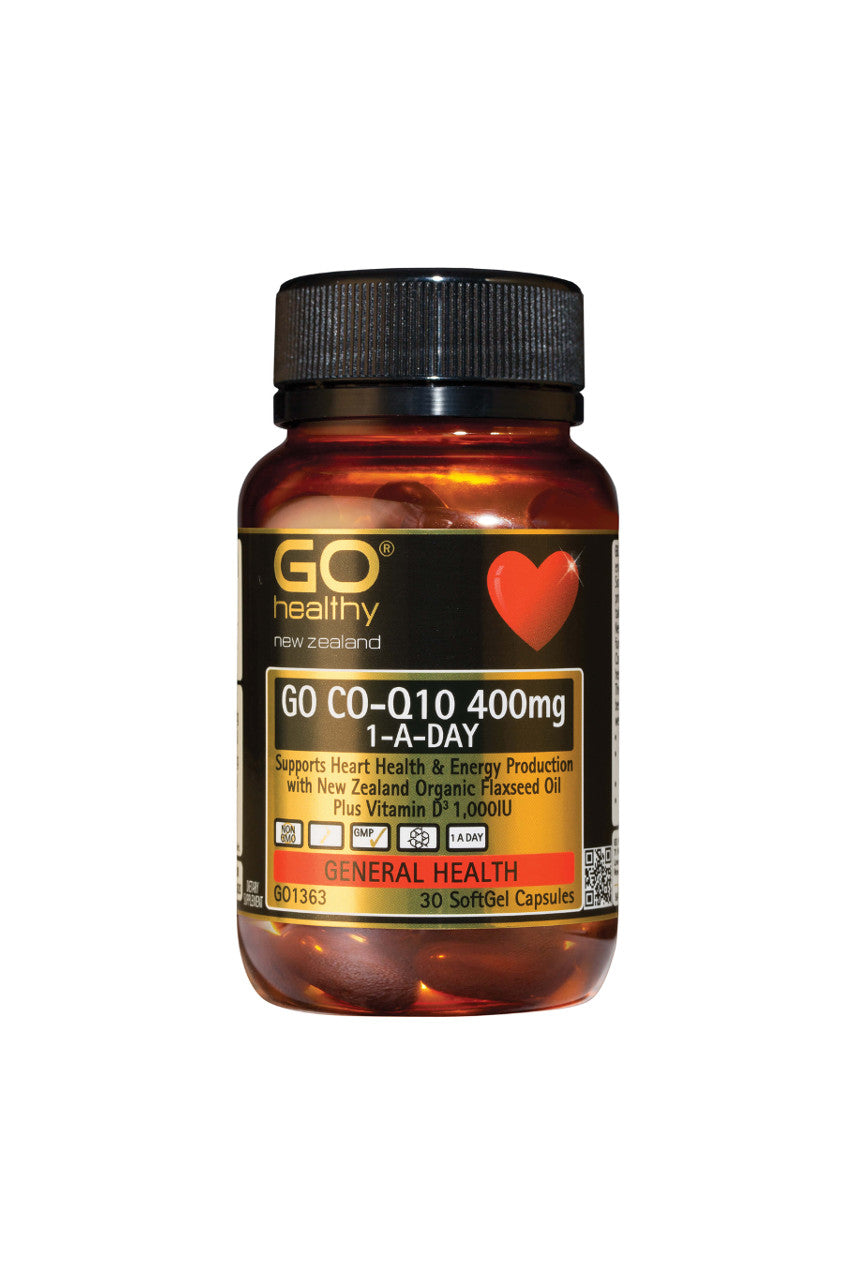 GO HEALTHY CoQ10 400mg 1-A-Day 30caps - Life Pharmacy St Lukes
