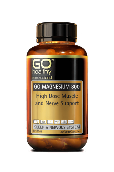 GO Healthy Magnesium 800 120 Vege Capsules - Life Pharmacy St Lukes