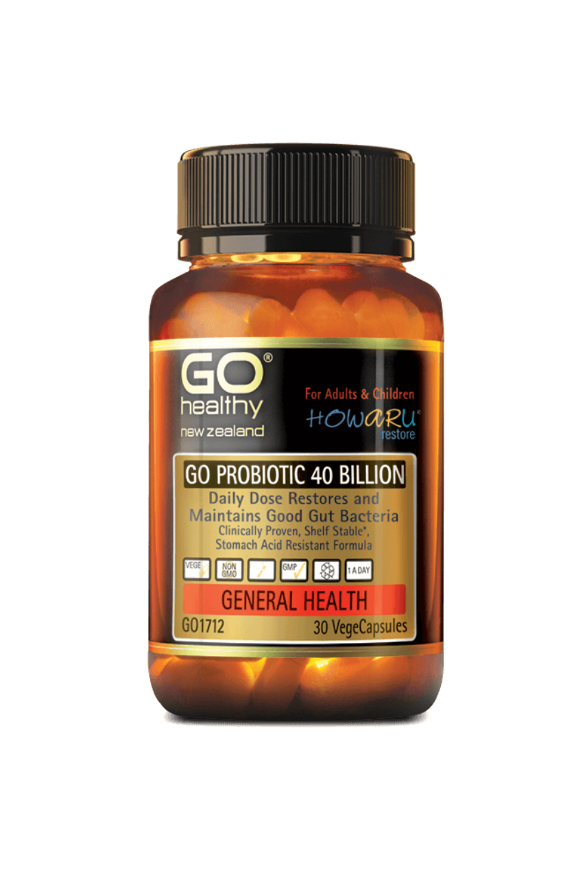 GO Healthy Probiotic 40B HOWARU Restore Vege Capsules 30 - Life Pharmacy St Lukes