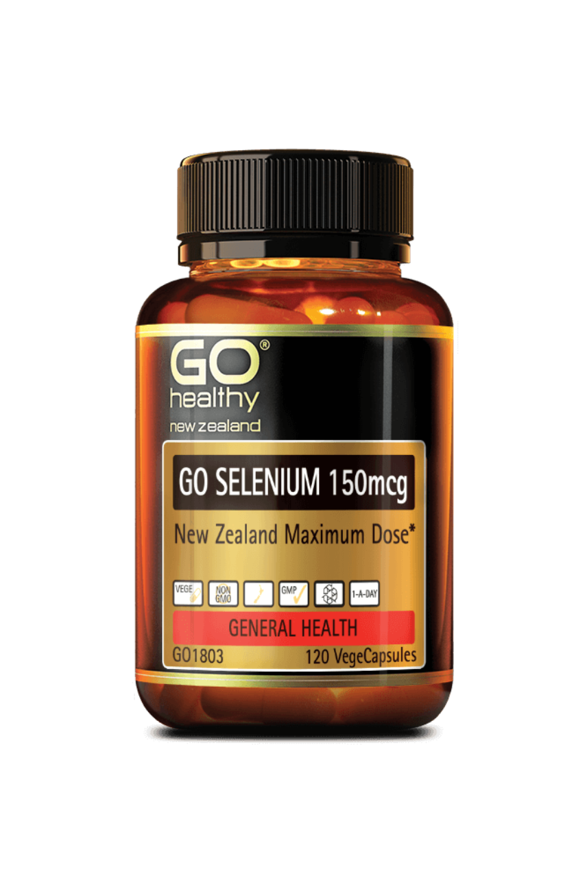 GO Healthy Selenium 150mcg 120vcaps - Life Pharmacy St Lukes