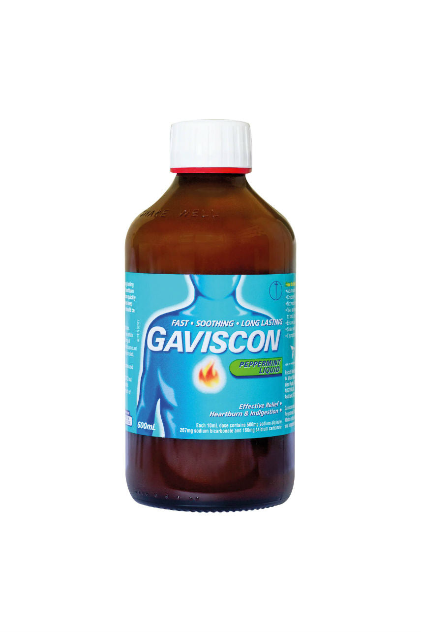 GAVISCON Liquid Peppermint 600ml - Life Pharmacy St Lukes