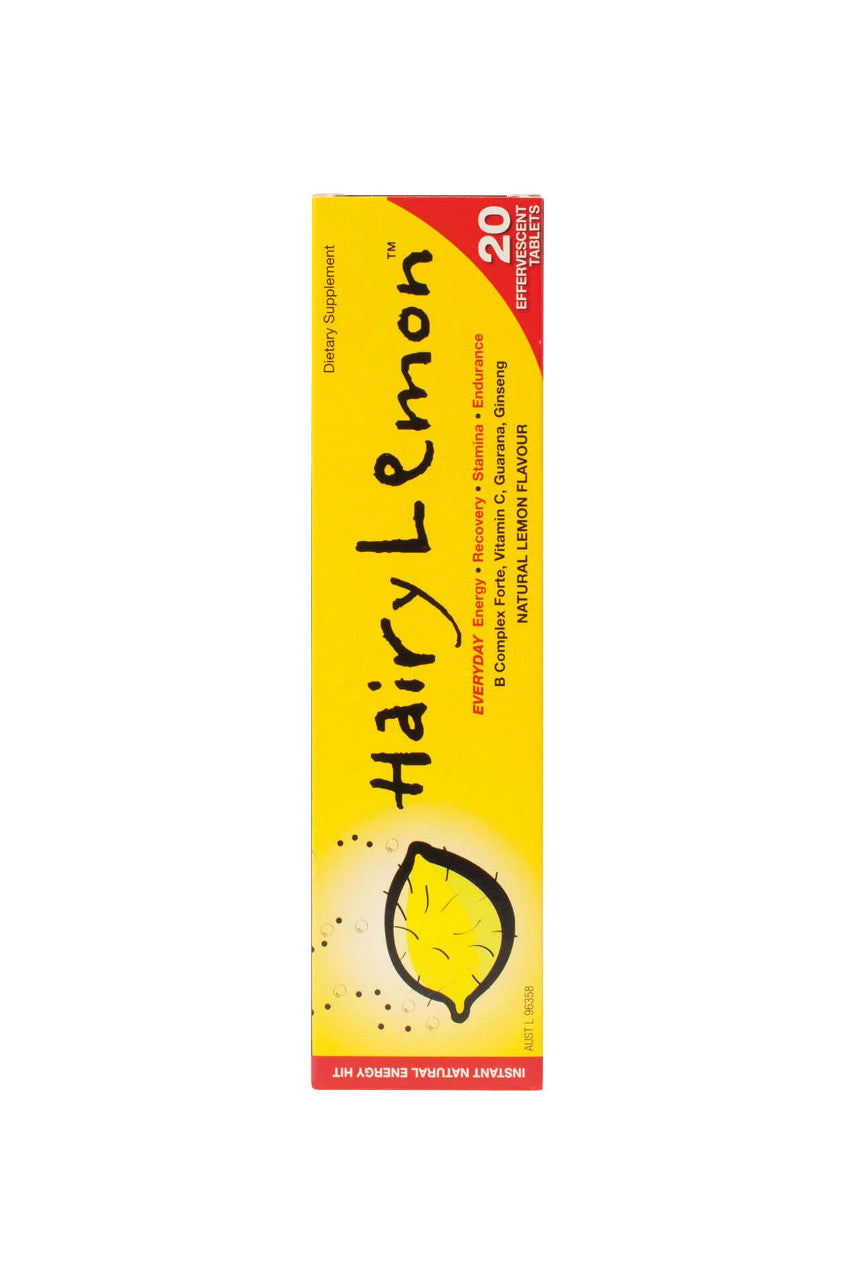 Hairy Lemon Energy 20tabs - Life Pharmacy St Lukes