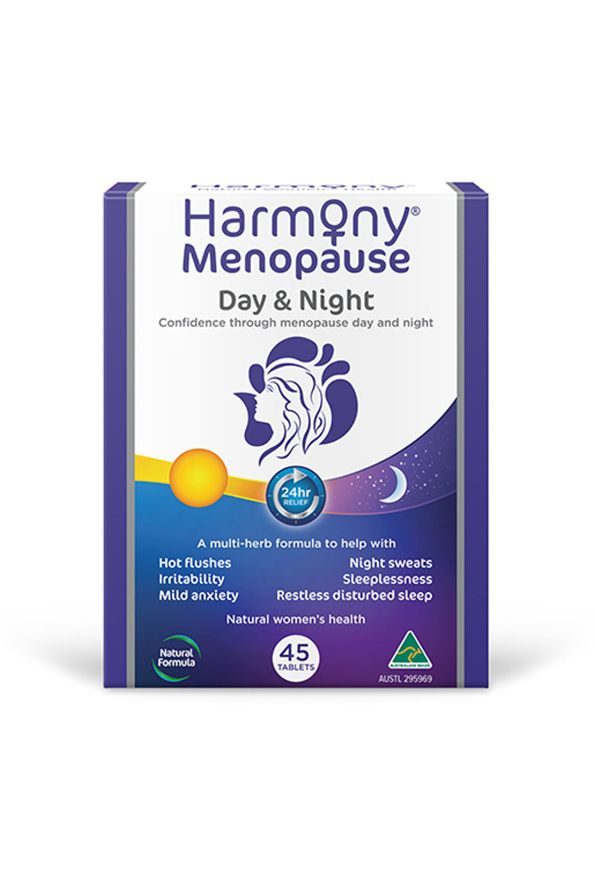 HARMONY Menopause Day & Night 45 Tabs - Life Pharmacy St Lukes
