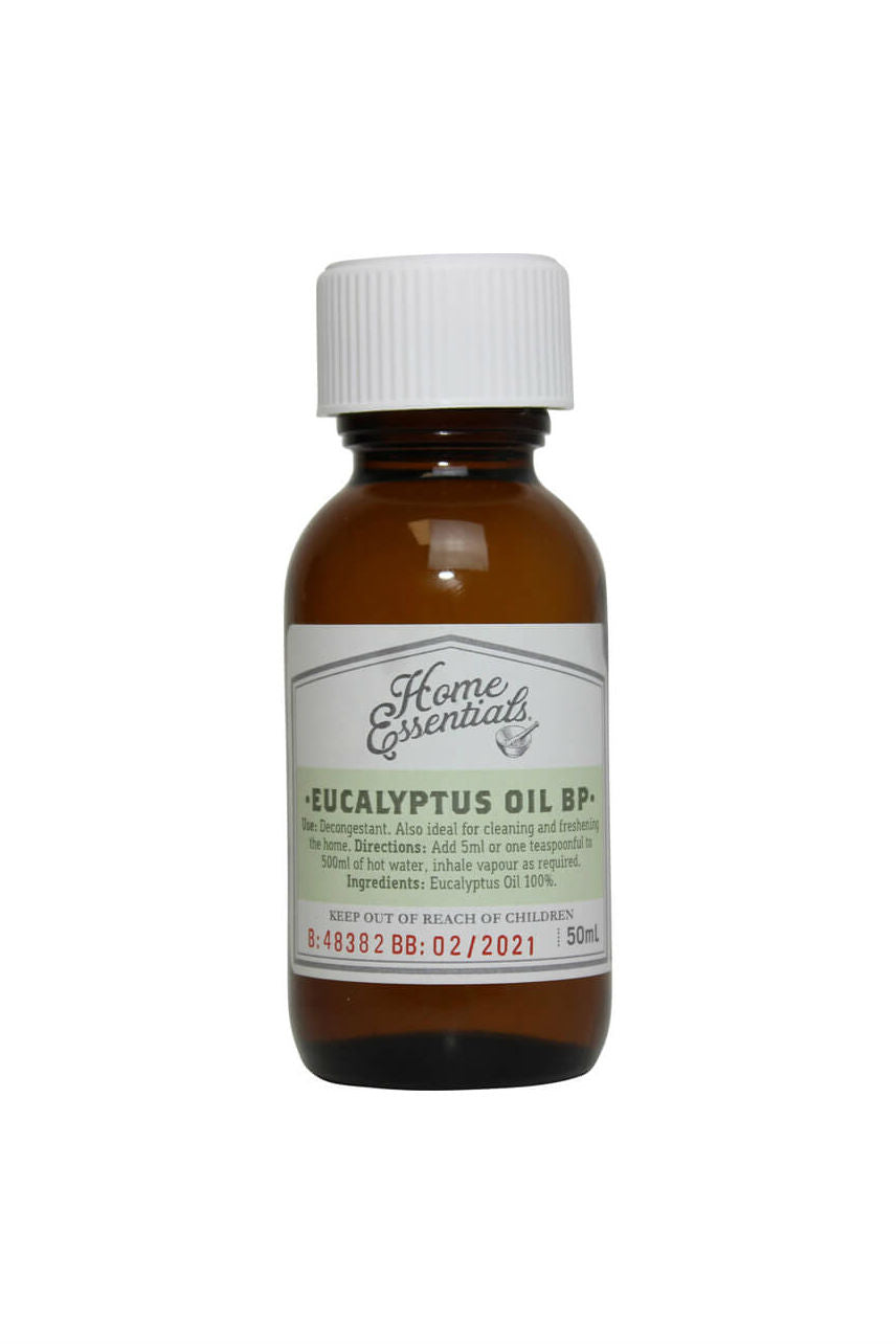 Home Essentials Eucalyptus Oil BP 50ml - Life Pharmacy St Lukes